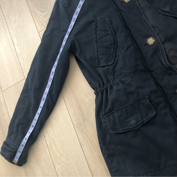 Abercrombie & Fitch Navy Winter Parka Jacket - Picture 11 of 13